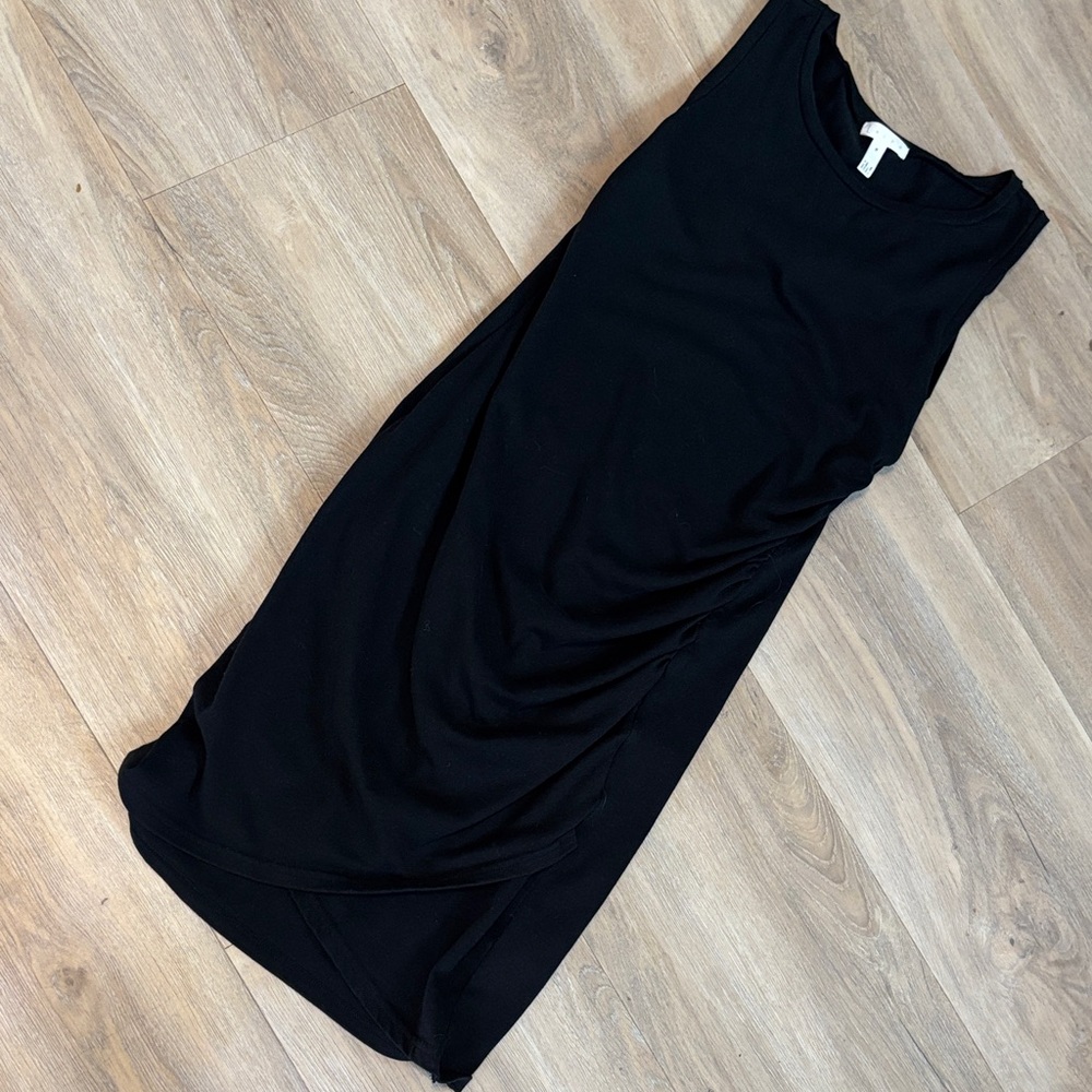 LEITH BLACK TANK DRESS